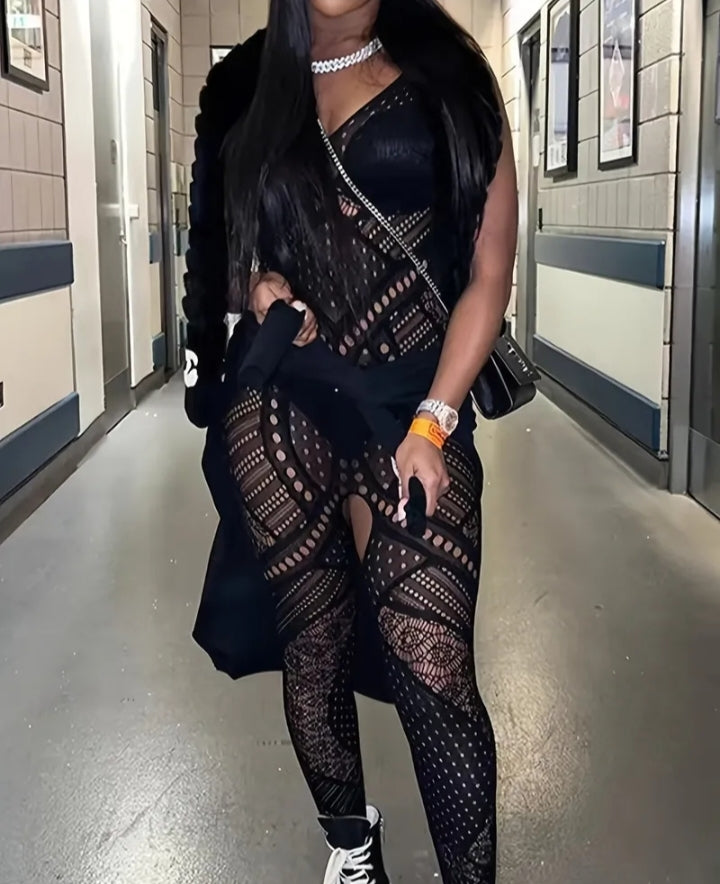 Combinaison Résille Sculptant