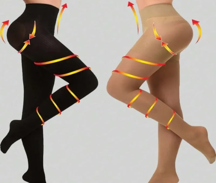 Sculpting shaping tights – for a flat stomach and slimmer legs