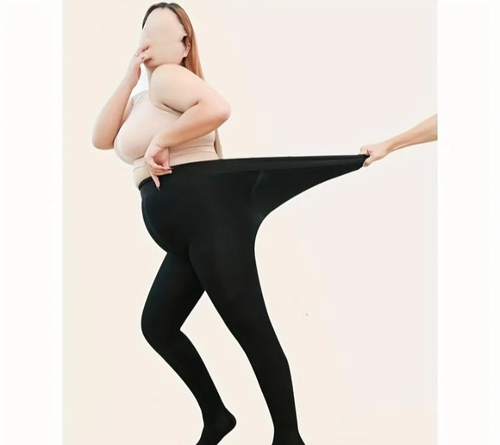 Opaque shaping tights for women – flat tummy and slimming effect