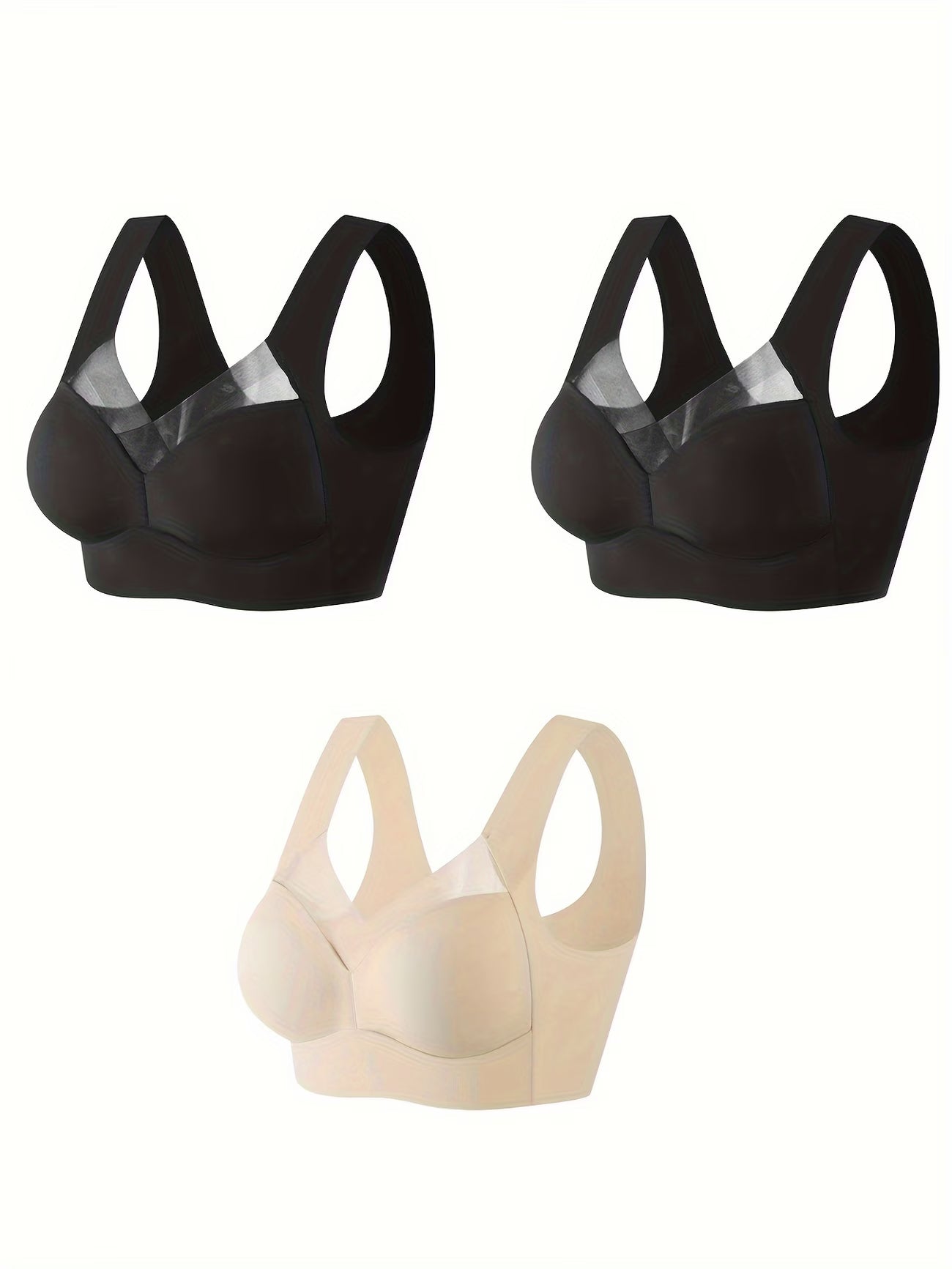 3 Ultra-supportive wire-free bras – Everyday comfort
