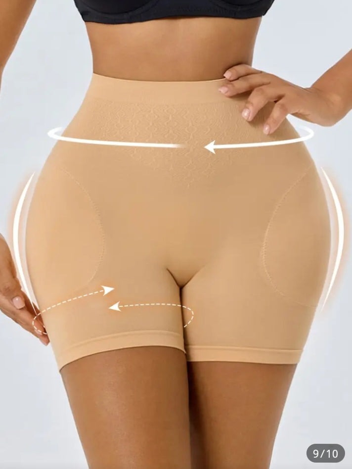 High-waisted shaping shorts with a push-up effect – Abdominal compression &amp; natural shaping