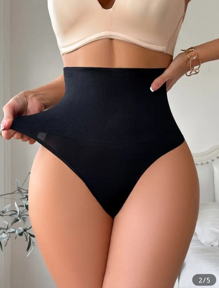Culotte Gainante Taille Haute – Silhouette Lissée & Maintien Naturel